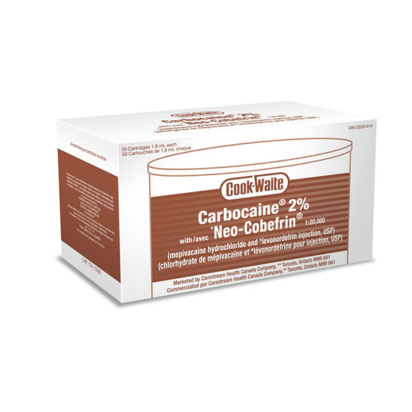 Carbocaine 50/Pk