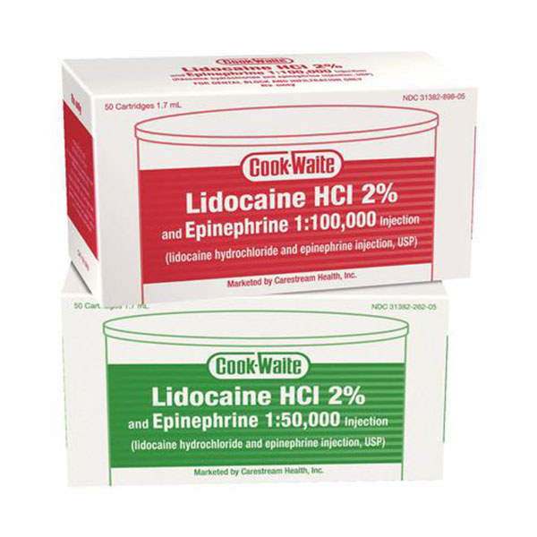 Lidocaine 50/Bx