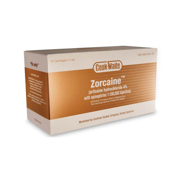 Zorcaine 50/Bx